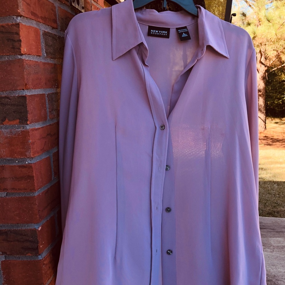 Dressy button down blouse